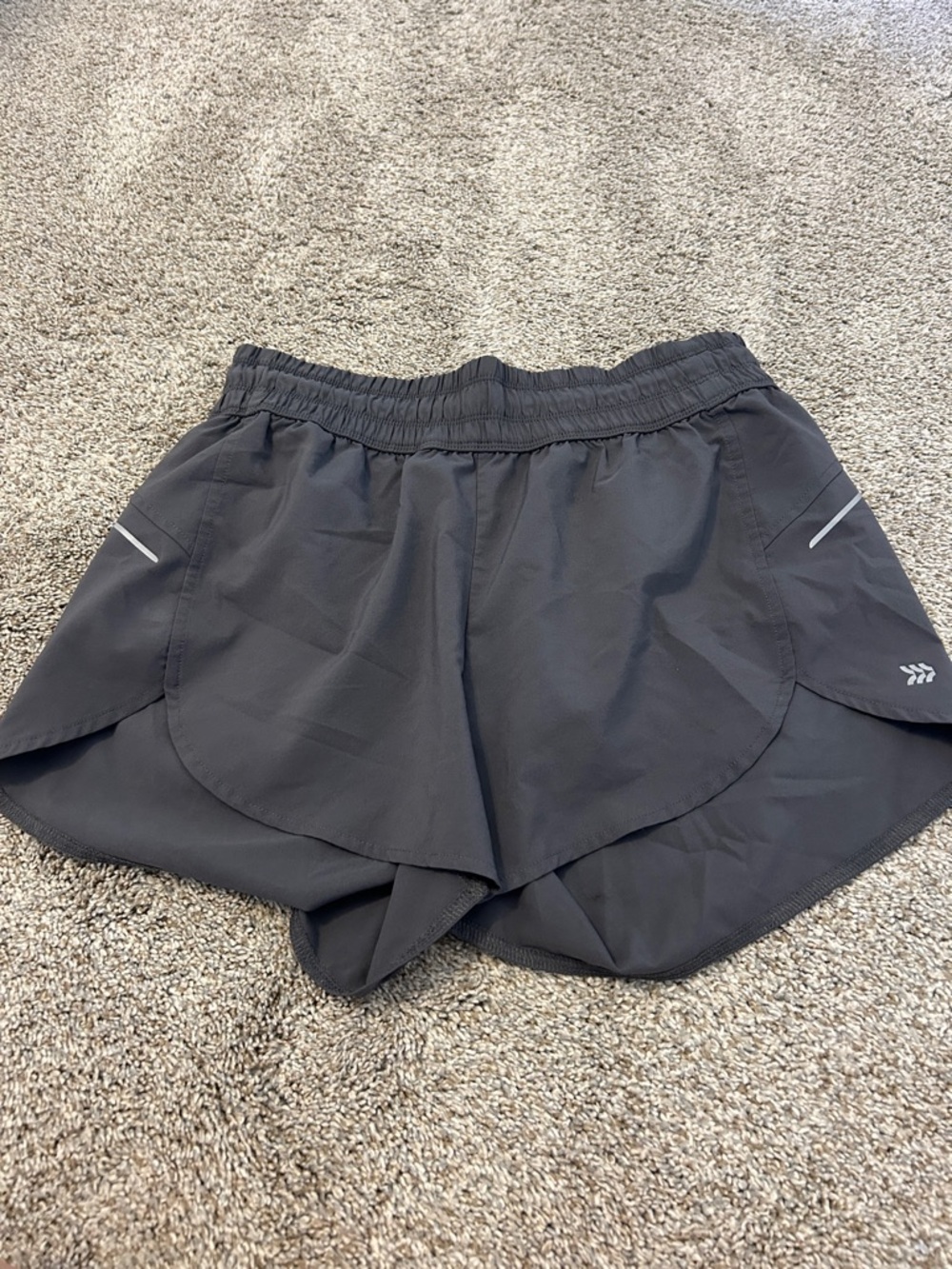 all in motion Gray Women's Performance Running Shorts